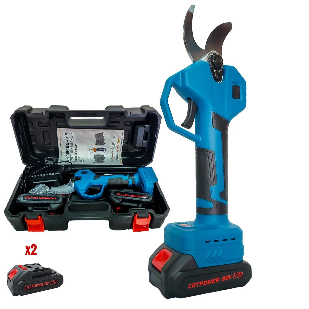 CATPOWER AKÜLÜ BAĞ KESME MAKİNESİ