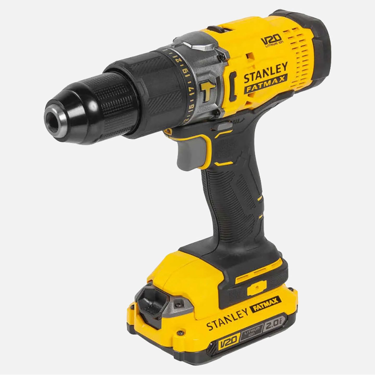 STANLEY SCD718D2K-TR 18V 2.0AH V20 ÇİFT AKÜLÜ DARBELİ MATKAP