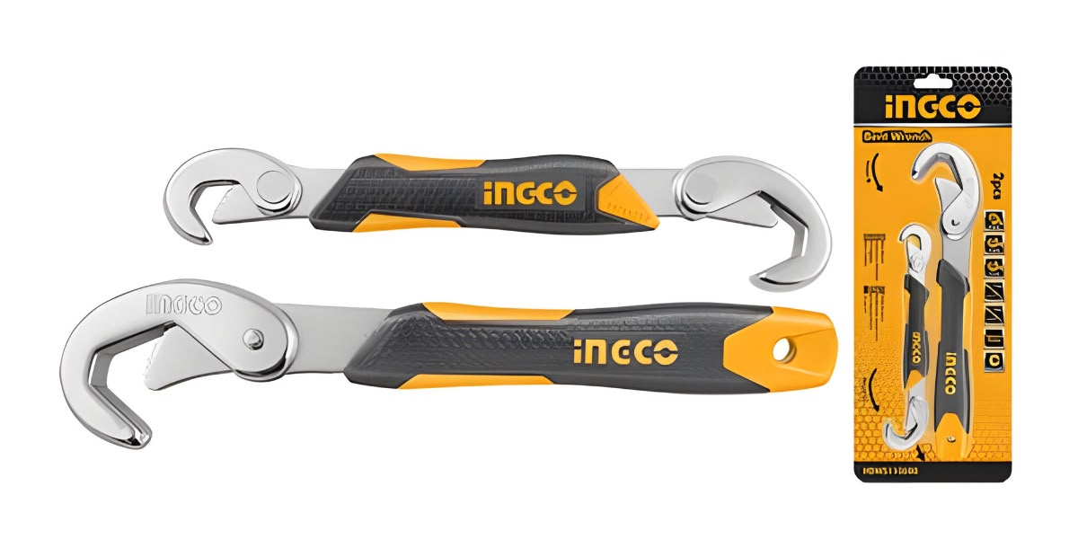 INGCO HBWS110808 2'Lİ EVRENSEL ANAHTAR SETİ